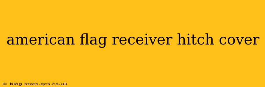 american flag receiver hitch cover
