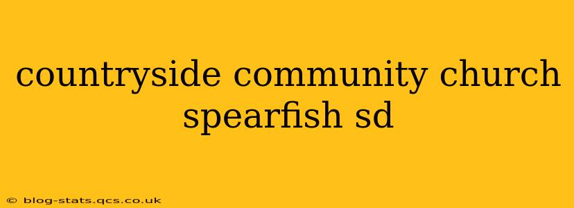 countryside community church spearfish sd