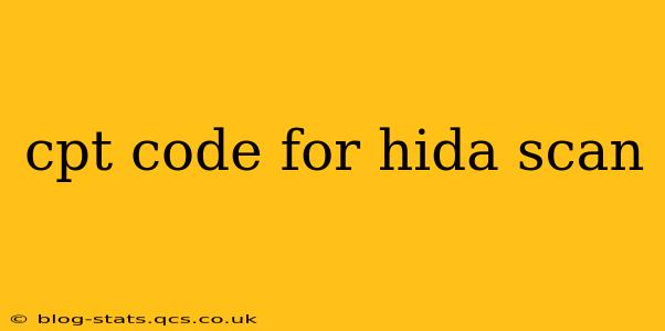 cpt code for hida scan