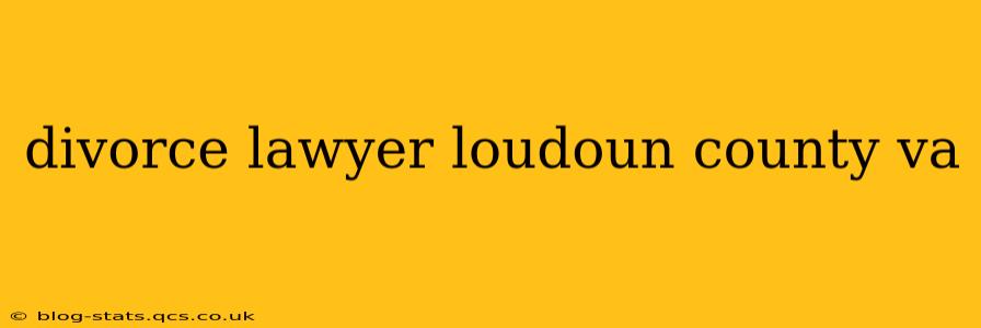 divorce lawyer loudoun county va