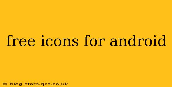 free icons for android