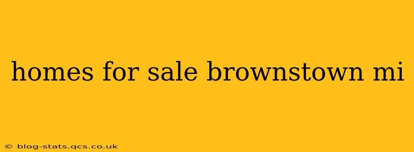 homes for sale brownstown mi