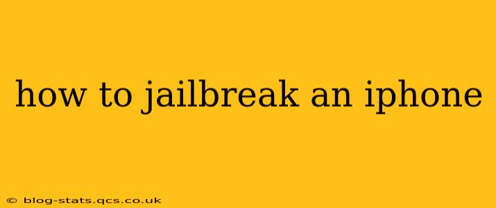 how to jailbreak an iphone