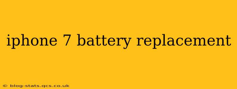 iphone 7 battery replacement