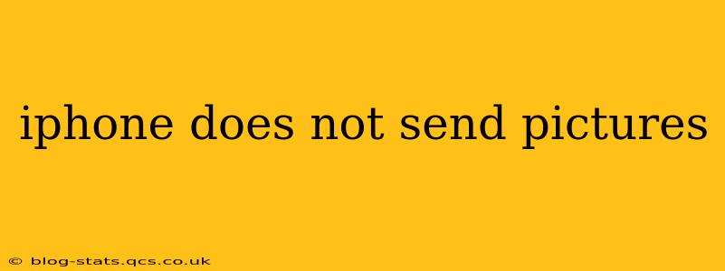 iphone does not send pictures
