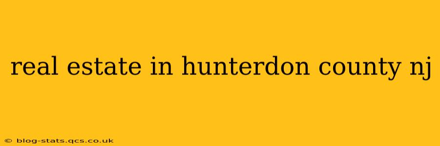 real estate in hunterdon county nj