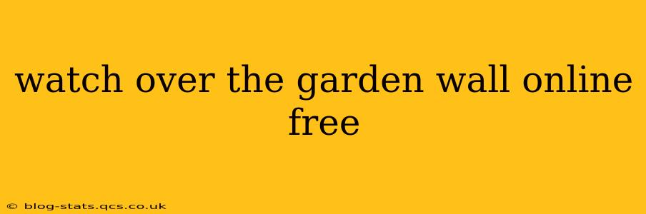 watch over the garden wall online free