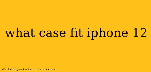 what case fit iphone 12