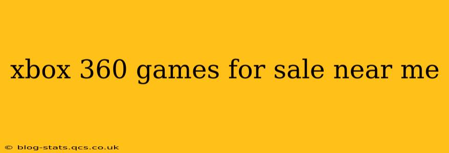 xbox 360 games for sale near me